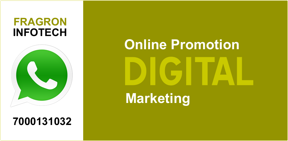 Online, Digital Marketing Services - Fragron Infotech