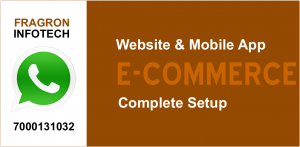 E-Commerce Website & Android App Designing Services - Fragron Infotech