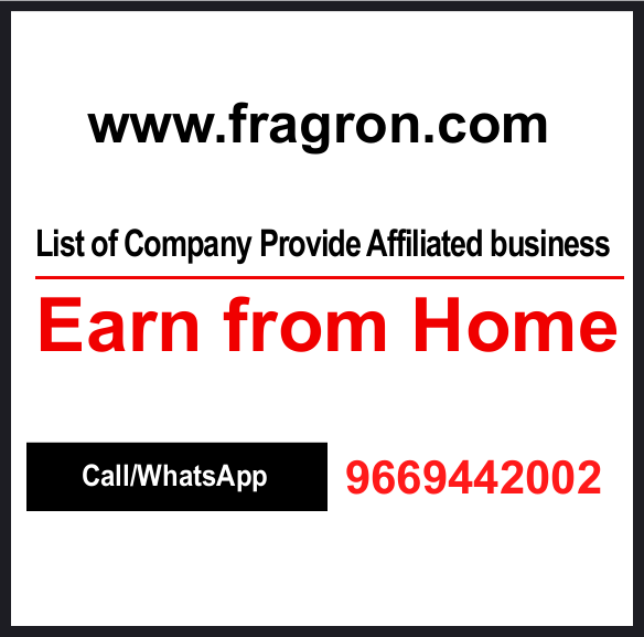 List of Company Provide Affiliated Business, Earn from Home.